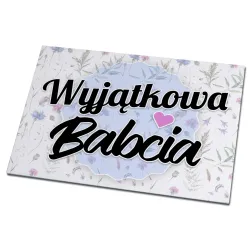 Magnes na lodówkę dla BABCI Wyjątkowa Babcia